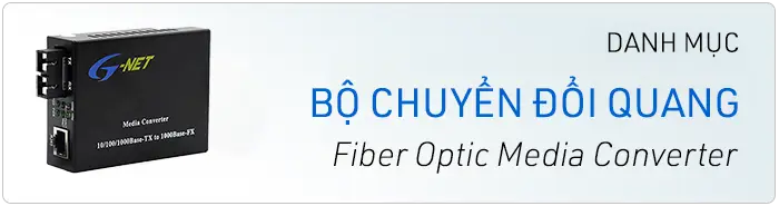 Converter quang, bộ chuyển đổi quang điện chất lượng tốt, bảo hành 24 tháng