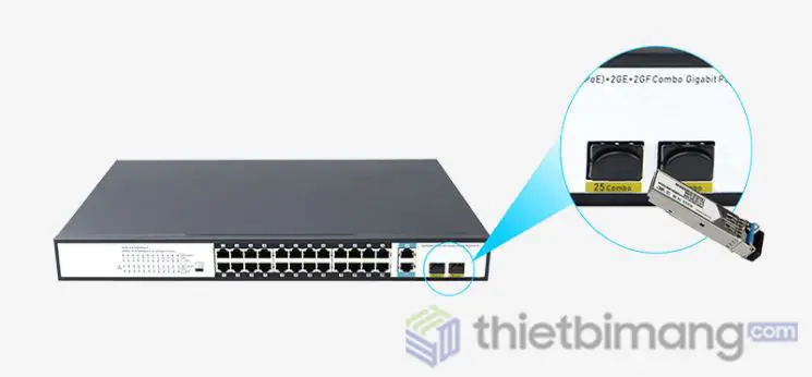 Giải pháp mở rộng linh hoạt trên Switch PoE Giải pháp mở rộng linh hoạt trên Switch PoE