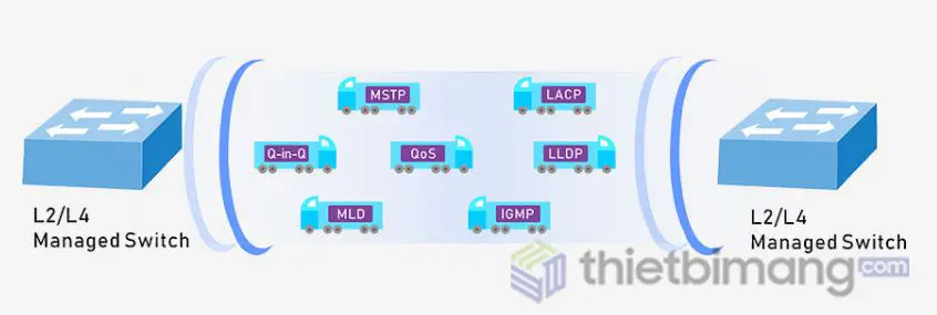 Switch PoE FMC-8GP2TF-L2M Switch PoE 8 Ports 10/100/1000Mbps 2 10G SFP - Switch PoE FMC-8GP2TF-L2M