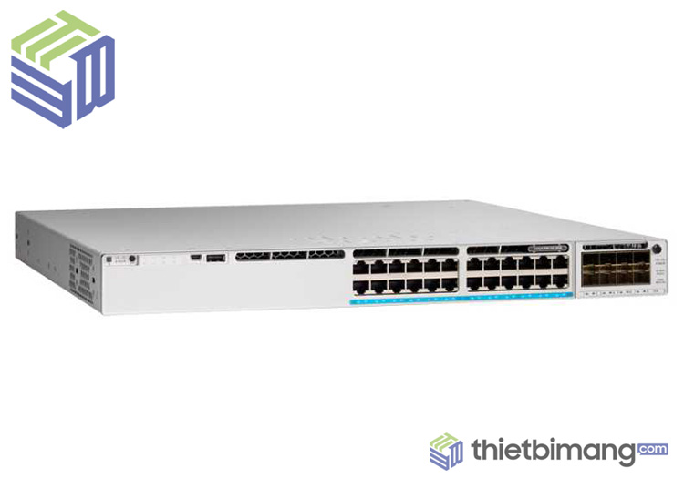 Switch C9300L-24P-4X-A chính hãng