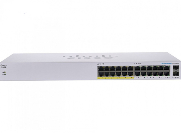 CBS110-24PP-EU - Tổng quan CBS110-24PP-EU Cisco Business 24 10/100/1000 Ports, 2 Gigabit SFP