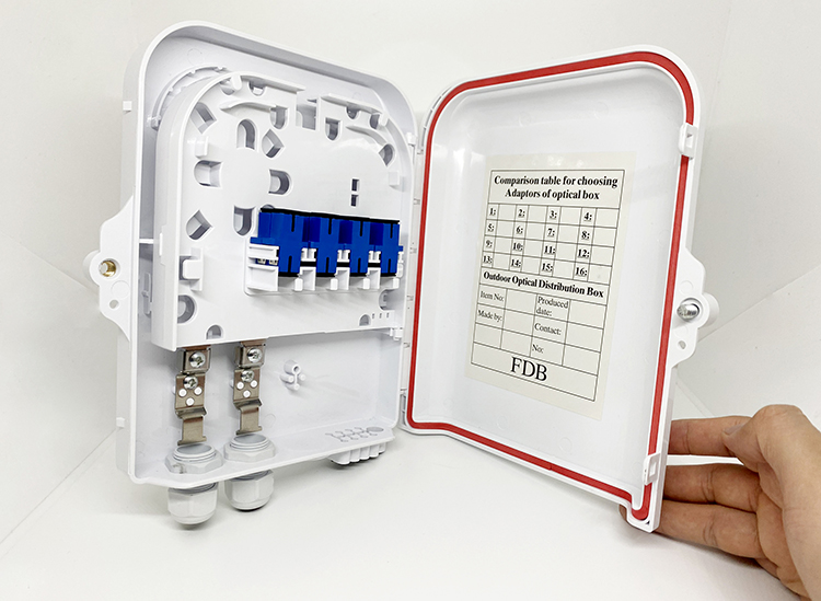 Hộp phối quang ODF 8FO ngoài trời - Hộp phối quang, hộp ODF 8FO hãng KCO (Đặc điểm của ODF 8FO ngoài trời hãng KCO 2)