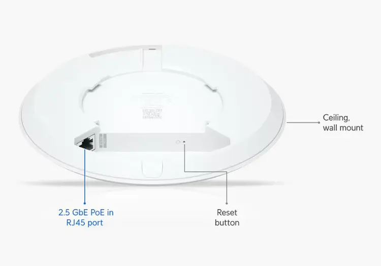 Bộ phát wifi Unifi U7-Lite U7-Lite - Bộ phát wifi Unifi U7-Lite (Công nghệ Wi-Fi 7 (802.11be) khác biệt cốt lõi trong phân khúc tầm trung 2)