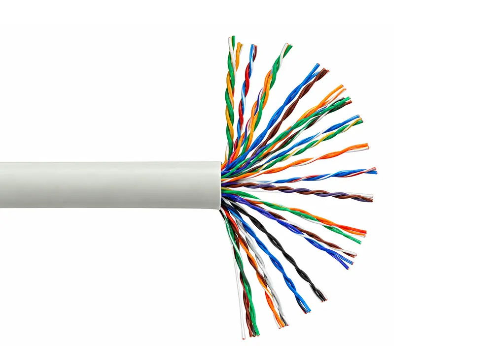Cáp mạng Cat5e UTP LS 25 đôi 24AWG chính hãng