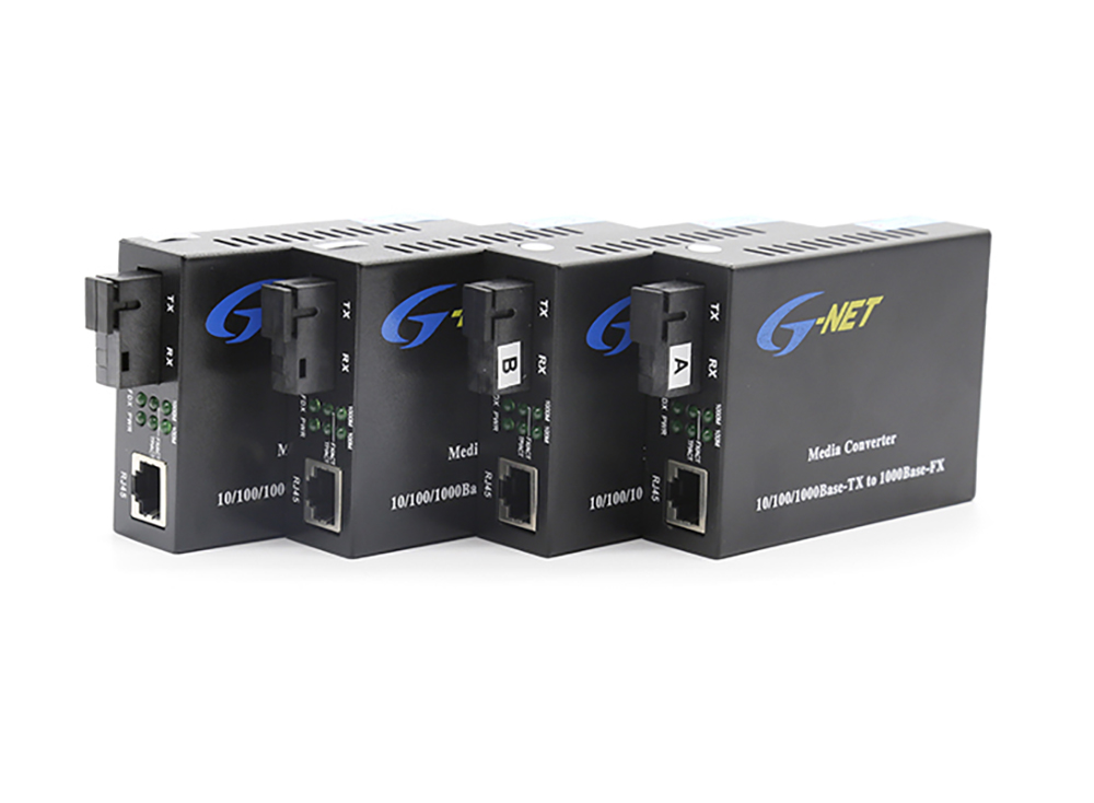 Converter quang 1 sợi 10/100/1000Mbps G-NET