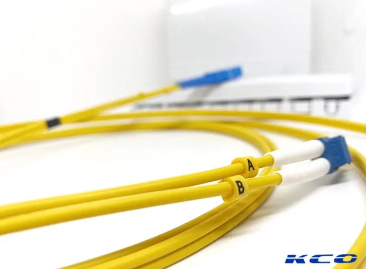Dây nhảy quang LC-SC 3M Duplex - Dây nhảy quang SC LC Single mode giá rẻ hãng KCO