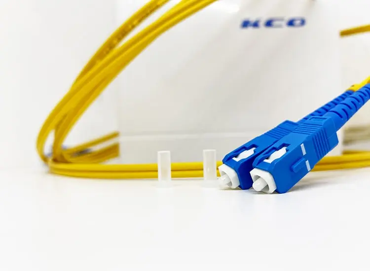 Dây nhảy quang SC-SC 3M Duplex - Dây nhảy quang SC SC Single mode hãng KCO bền đẹp, giá tốt (Dây nhảy quang SC SC Single mode