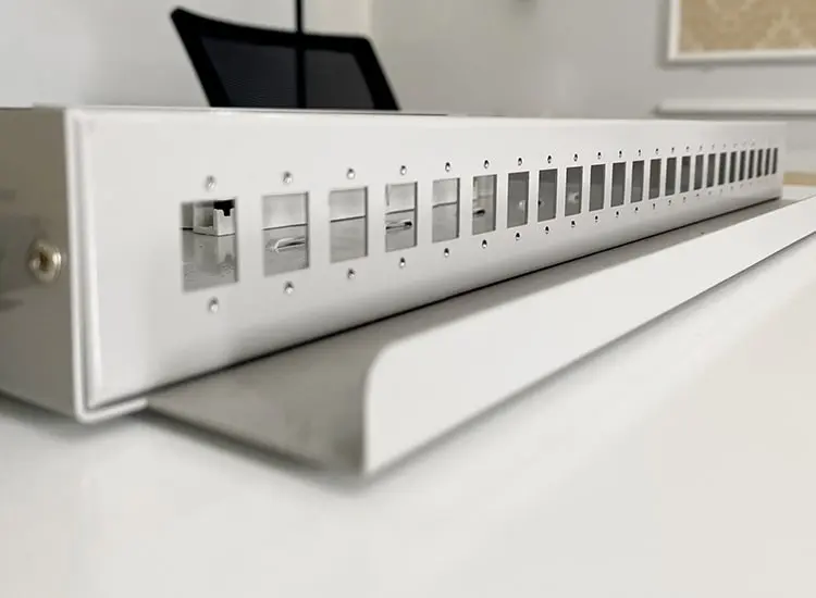 Hộp phối quang ODF 24FO indoor - Hộp phối quang ODF 24FO hãng KCO (Hộp ODF 24FO lắp rack hãng KCO có gì đặc biệt? 2)