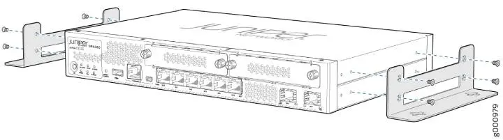 SRX320-RMK0 rack mount kit with adaptor tray phụ hình 1