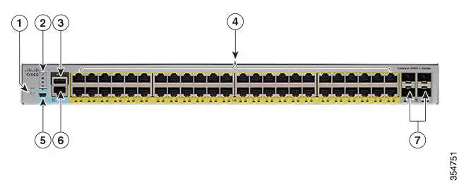Switch Cisco Catalyst 2960L 48 ports Switch Cisco Catalyst 2960L 48 ports