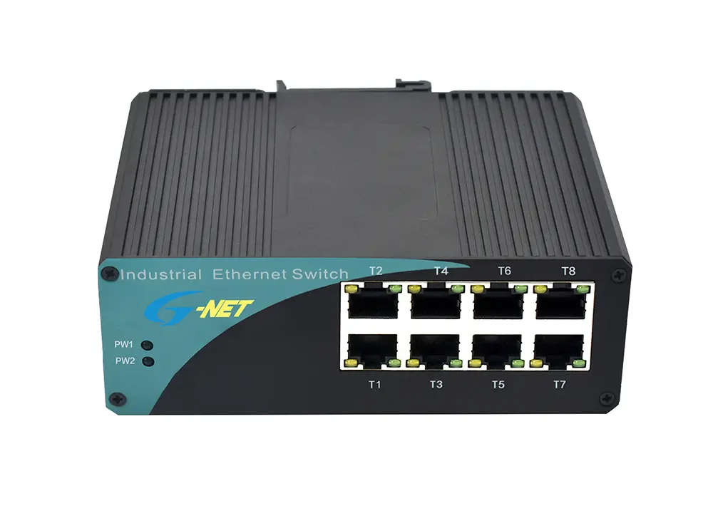 Switch công nghiệp 8 ports 10/100/1000Base-TX, P/N: G-IES-8GT