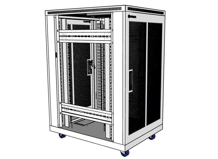 tủ rack 20U D800 màu trắng UNIRACK, mẫu mới bền đẹp, giá tốt tủ rack 20U D800 màu trắng UNIRACK, mẫu mới bền đẹp, giá tốt
