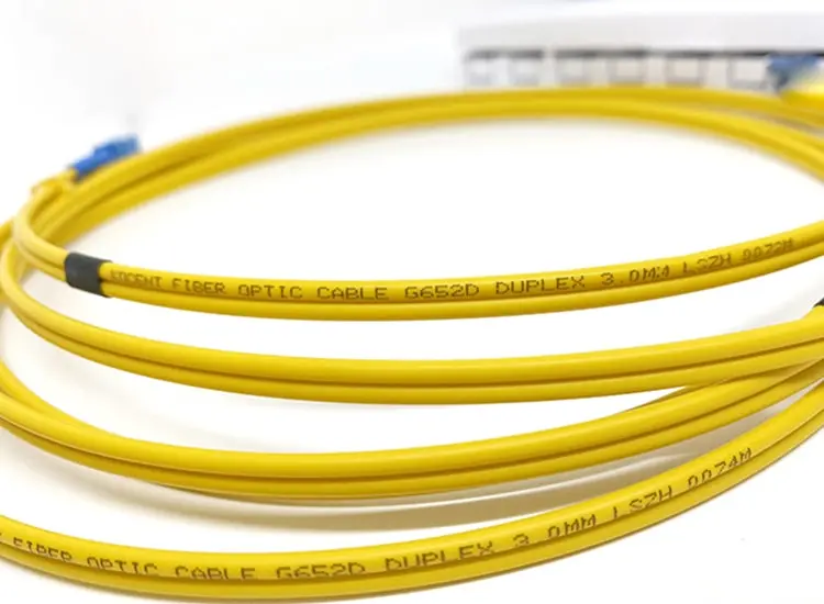 Dây nhảy quang SC-SC 3M Duplex - Dây nhảy quang SC SC Single mode hãng KCO bền đẹp, giá tốt (Dây nhảy quang SC SC Single mode