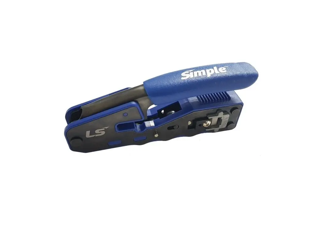 Kìm bấm mạng RJ45 LS-CT-EZ cho hạt snap xuyên dây dài 140 mm