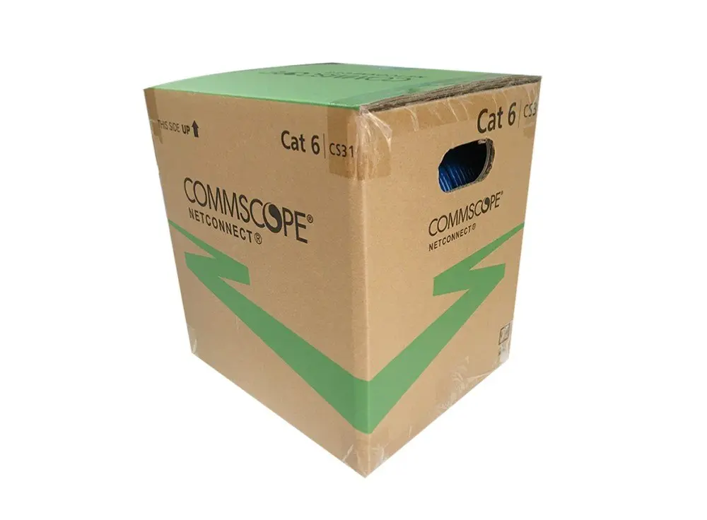 Cáp mạng Cat6 UTP AMP với thông số đường kính và tiết diện lõi công bố