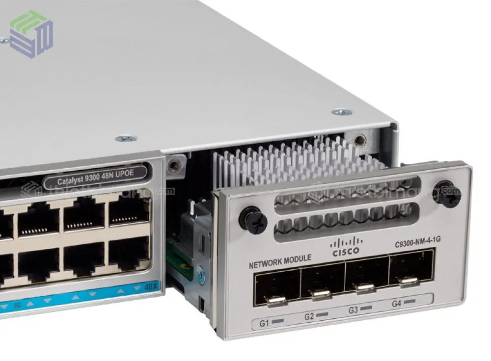 Module mạng Cisco C9300-NM-4G mở rộng cổng uplink cho switch Catalyst