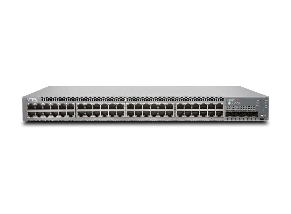 Switch Juniper EX2300-48P 48 cổng PoE+ ngân sách 370 W cho tầng văn phòng lớn
