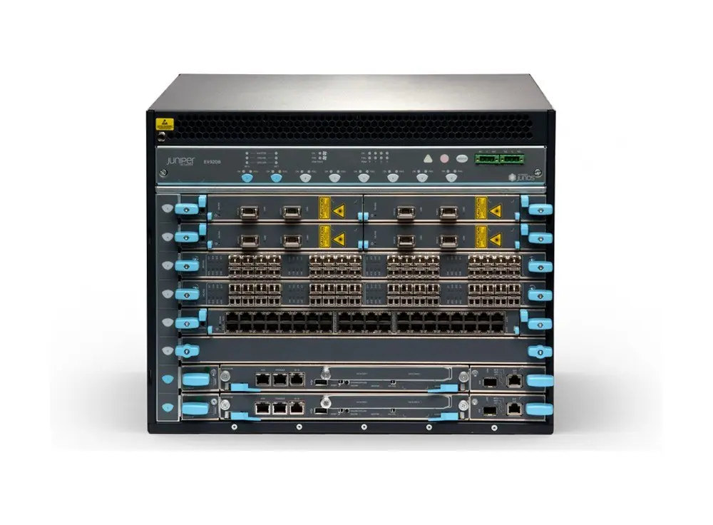 Khung switch Juniper EX9208 dùng thay thế lõi mạng cũ đã hết cổng và hết hỗ trợ