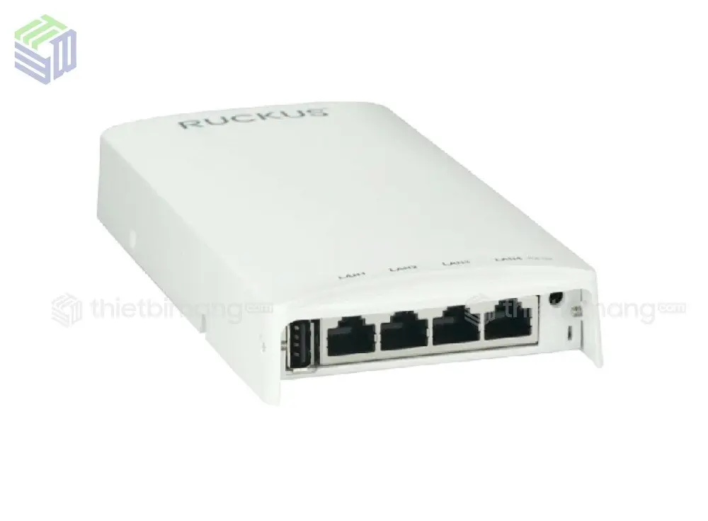 Access point Ruckus H550 gắn tường dùng cho phòng khách sạn và ký túc xá