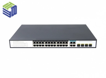Switch PoE 24 Ports 10/100/1000Mbps Managed