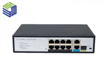 Switch PoE 8 Ports 10/100Mbps, 1 Port SFP