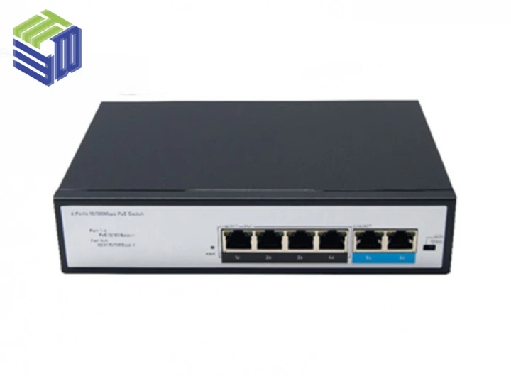 switch poe 4 port FMC-4PFE2FE