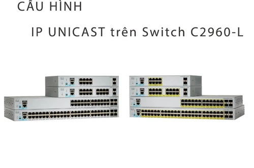 Cấu hình IP Unicast với Switch Cisco C2960-L