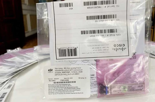 Cảnh báo về Module Cisco GLC-LH-SMD hàng ngoài, hàng Oem tràn ngập thị trường