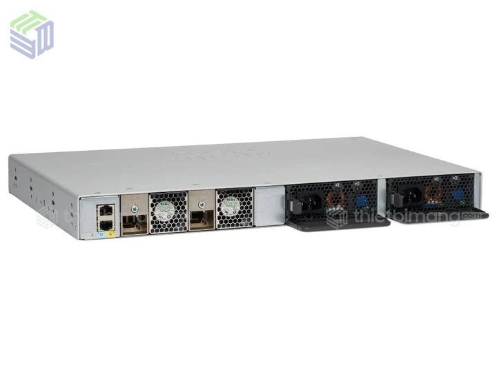 Cisco C9200L-24T-4G-E các cổng phía sau switch