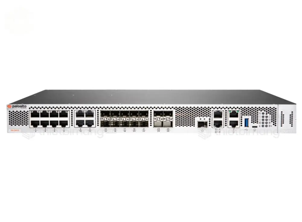 Firewall Palo Alto PA-1410 dòng PA-1400 với cổng 10G SFP+ cho doanh nghiệp 300–1.000 người