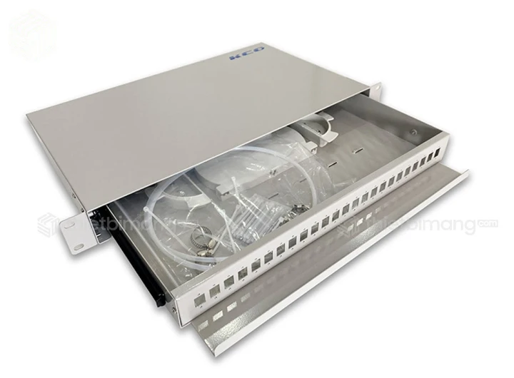 hộp phối quang ODF 24FO đầy đủ phụ kiện