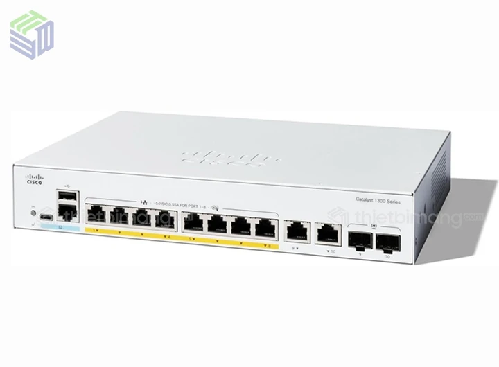 Switch Cisco C1300-8P-E-2G chính hãng
