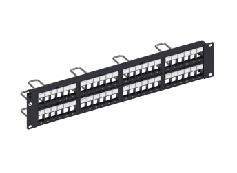 Patch panel 48 cổng CommScope (khung rỗng, dùng cho Cat5e/Cat6)