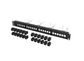 Patch panel Cat6 24 cổng CommScope liền nhân