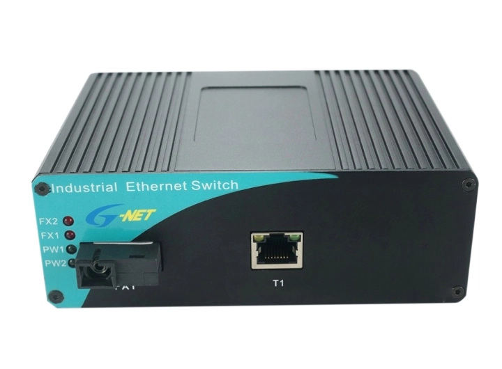 Switch công nghiệp 1 port 10/100Base-TX POE PSE+1x100Base-FX SFP