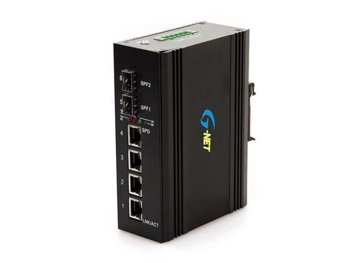 Switch công nghiệp 4 ports 10/100/1000 2 ports SFP managed