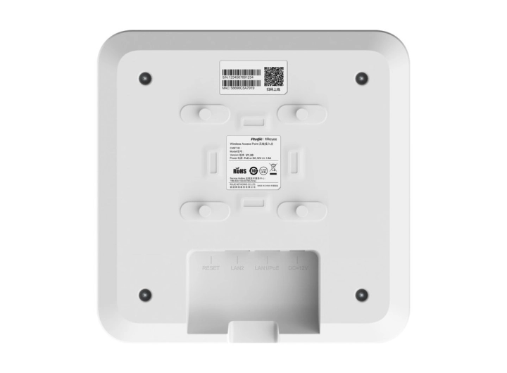 Mặt lưng bộ phát wifi Ruijie RG-RAP2260(G)