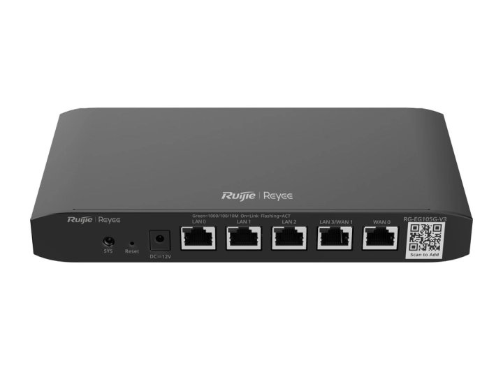 Router Ruijie Reyee RG-EG105G-V3 năm cổng Gigabit