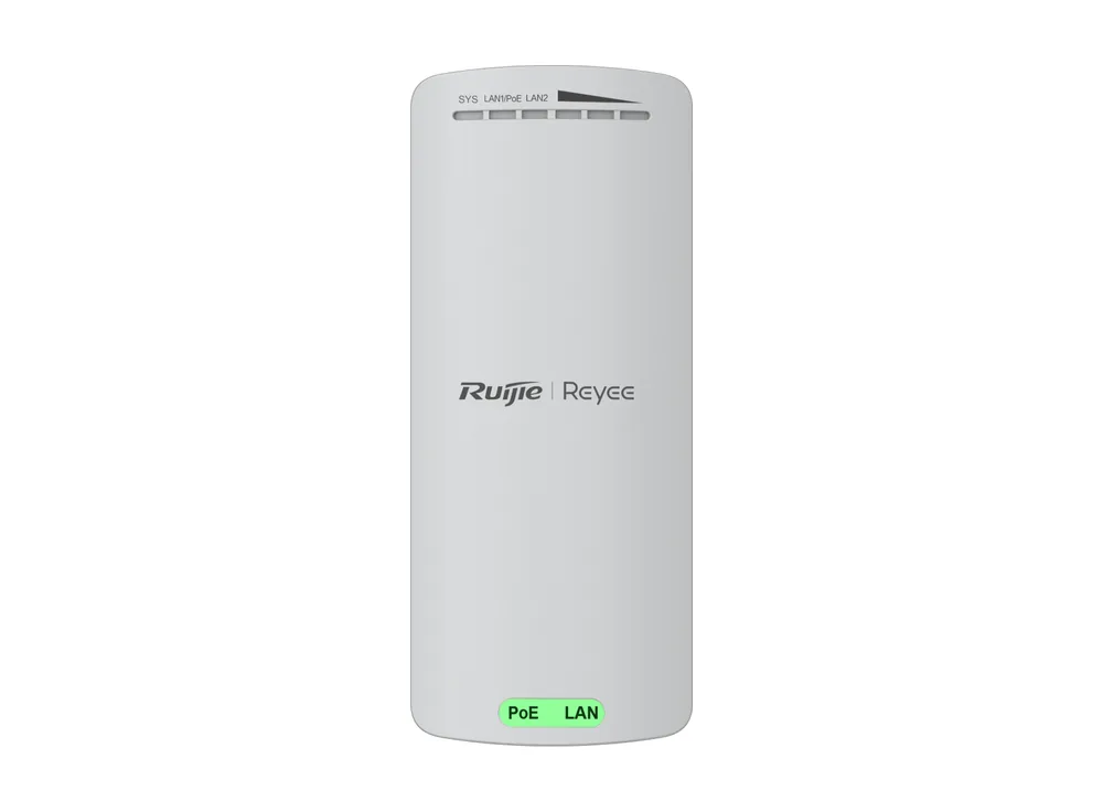 RG-EST100-E nhìn thẳng mặt trước, ảnh hãng Ruijie