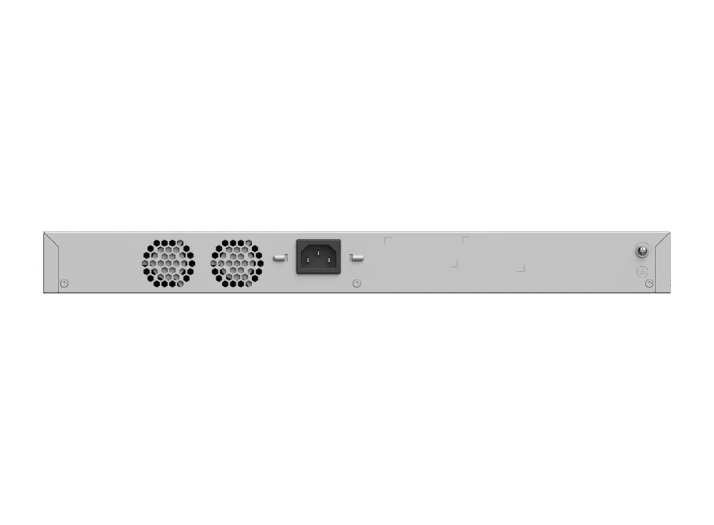 Phía sau RG-NBS3300-16MG4XS-HP (ảnh Ruijie)