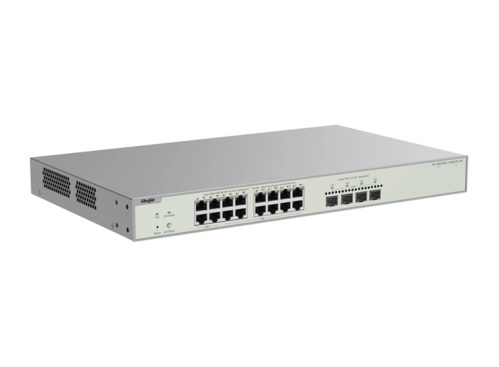 Switch RG-NBS3300-16MG4XS-HP nhìn chéo bên trái