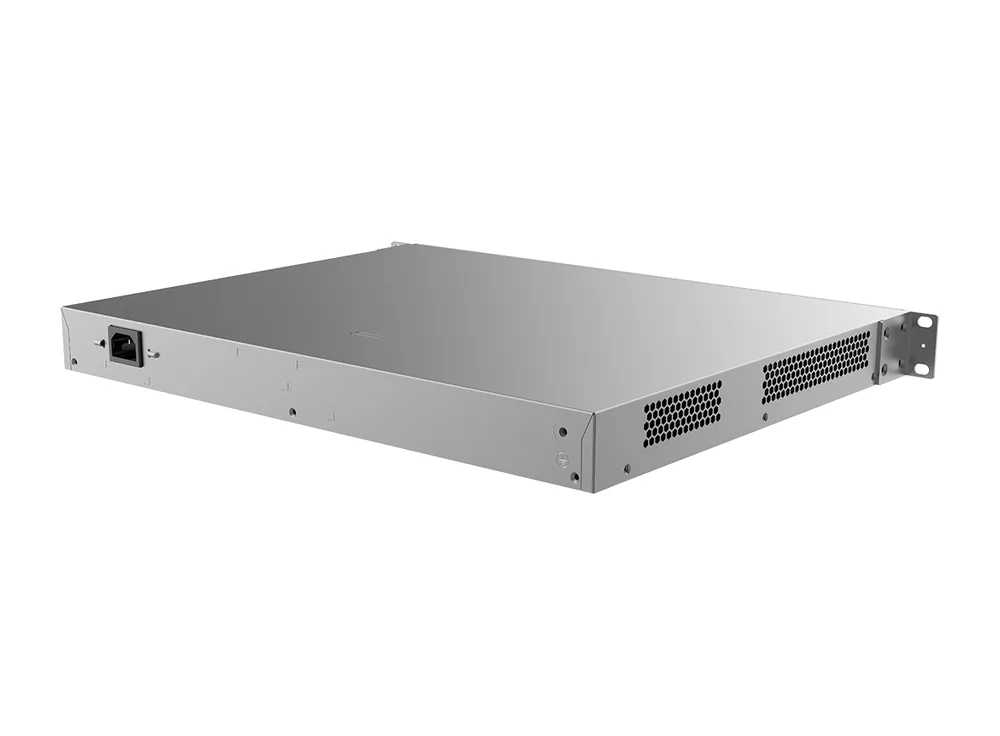 Phía sau RG-NBS5100-24GT4SFP-P nhìn chéo, ảnh hãng