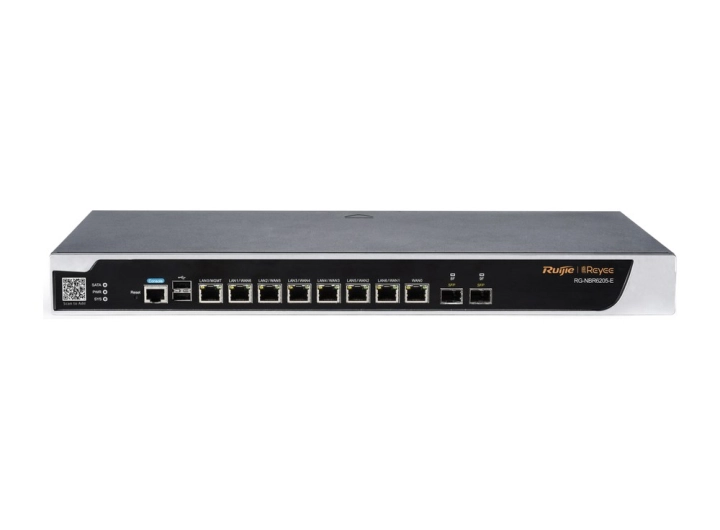Router Ruijie RG-NBR6205-E, ảnh chính diện của hãng
