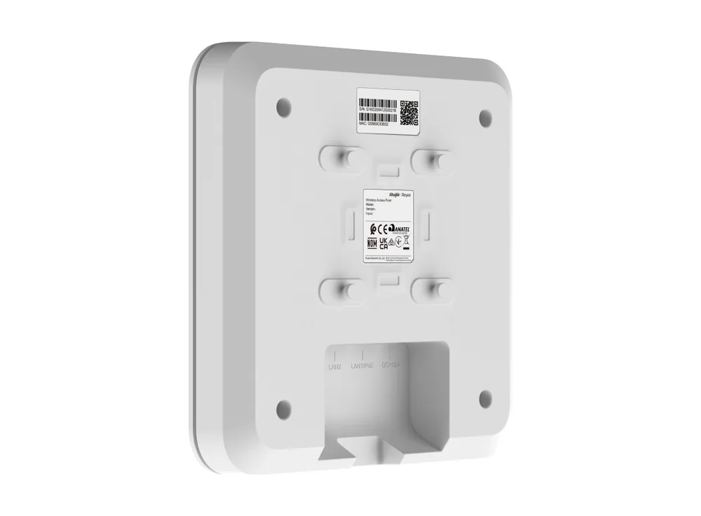 RG-RAP2200(F) nhìn từ phía sau, ảnh hãng Ruijie