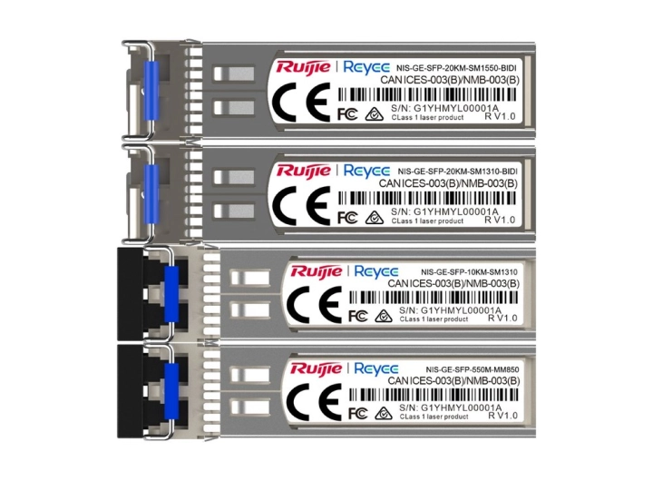 Module SFP Ruijie dòng NIS-GE-SFP, ảnh chung trong datasheet của hãng