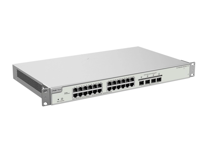 RG-NBS3200-24GT4XS-P-V2 nhìn chéo từ bên trái