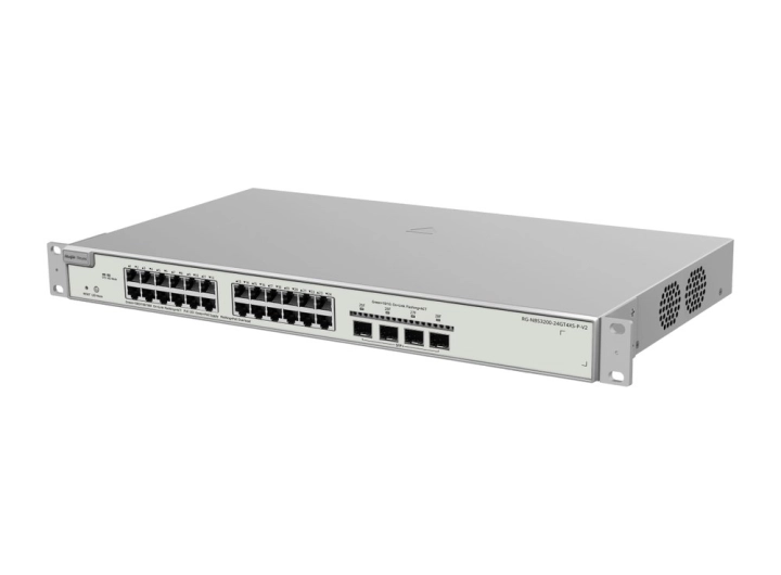 RG-NBS3200-24GT4XS-P-V2 nhìn chéo từ bên phải