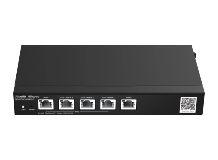 RG-EG305GH-P-E mặt trước nhìn từ trên