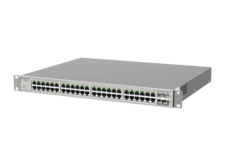 Switch PoE Reyee RG-NBS5200-48GT4XS-UP, góc chụp chéo