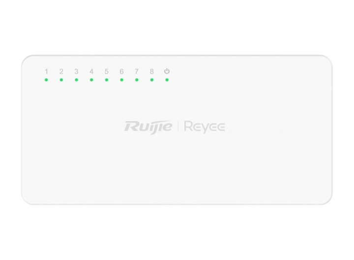Mặt trên switch RG-ES08F, ảnh hãng